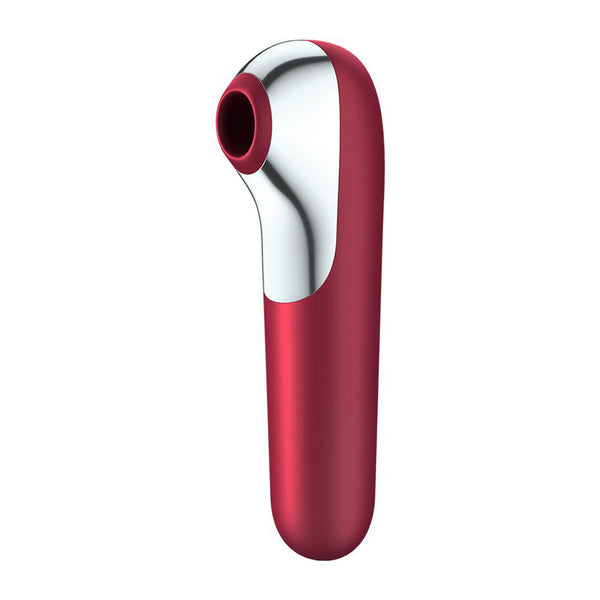 Satisfyer App Enabled Dual Love Clitoral Massager Red - Eroticon Ltd