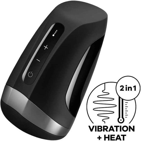 Satisfyer Men Heat And Vibration Masturbator - Eroticon Ltd