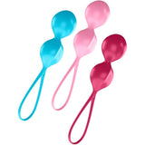 Satisfyer Set Of 3 Weighted Double Training Orgasm Balls - Eroticon Ltd