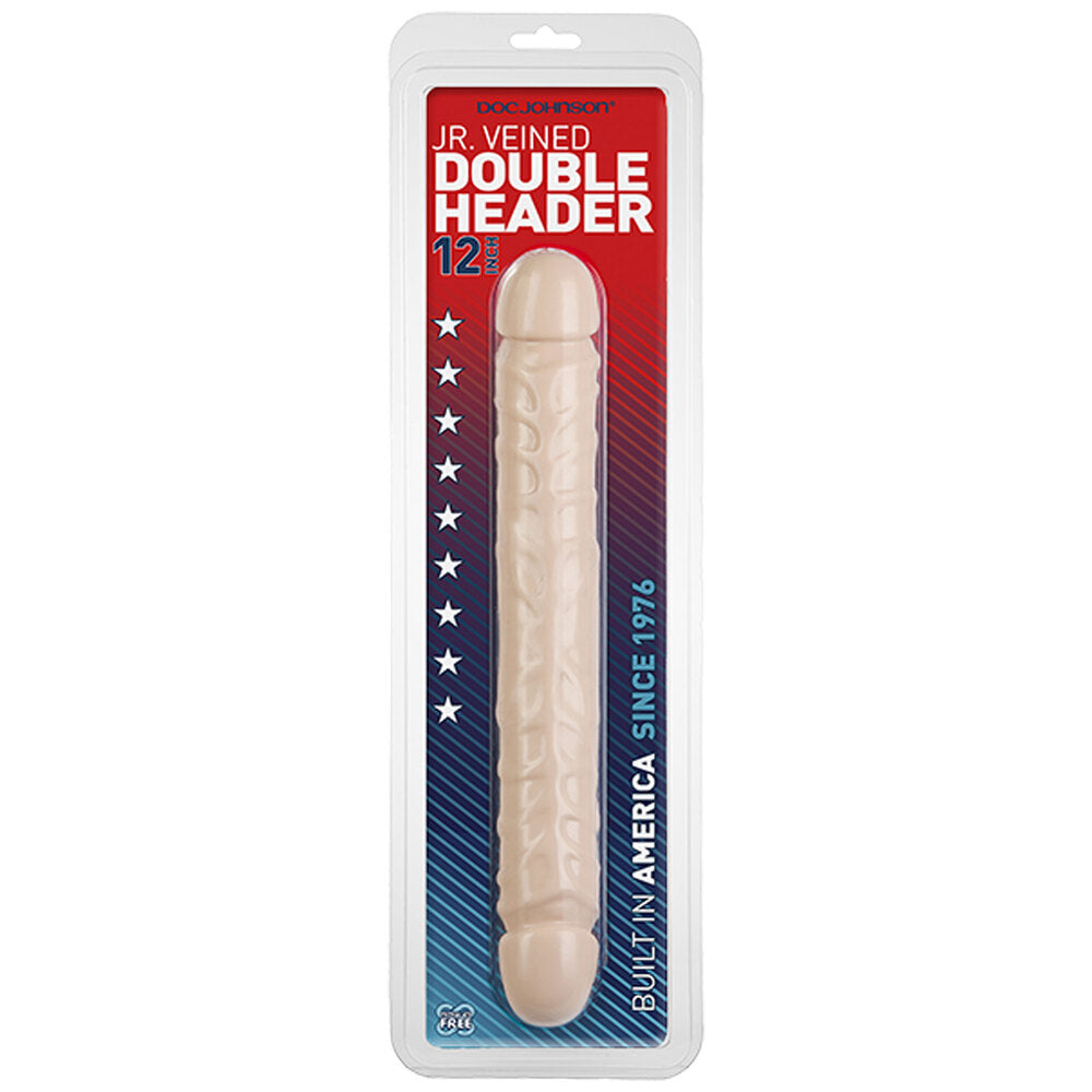 Jr Veined Double Header 12 Inch Dong - Eroticon Ltd