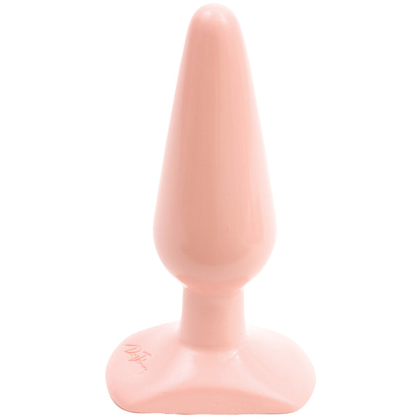Classic Smooth Butt Plug Medium Flesh Pink - Eroticon Ltd