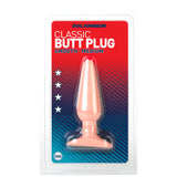 Classic Smooth Butt Plug Medium Flesh Pink - Eroticon Ltd