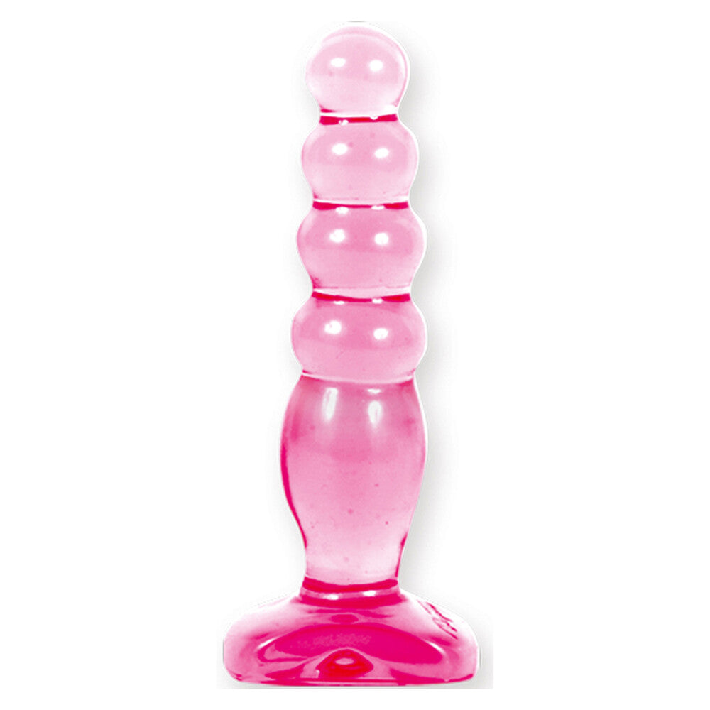 Crystal Jellies Anal Delight Butt Plug Pink - Eroticon Ltd