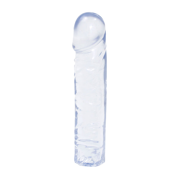 Crystal Jellies 8 Inch Dong Clear - Eroticon Ltd