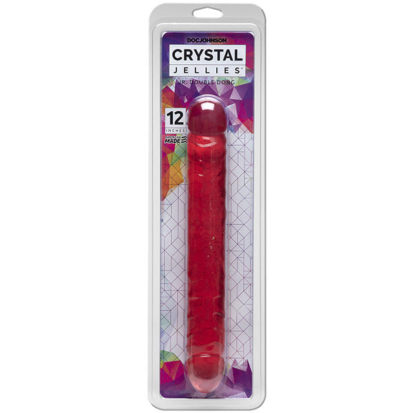 Crystal Jellies 12 Inch Double Dong - Eroticon Ltd