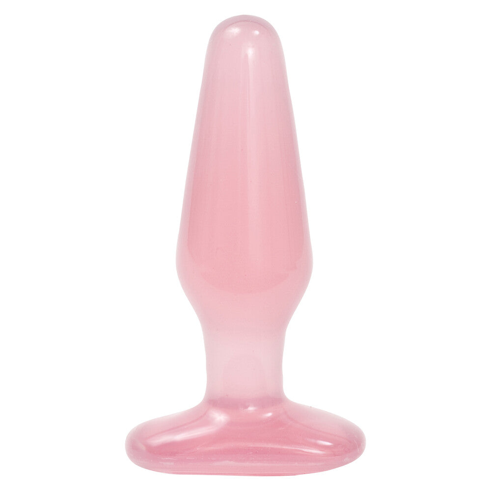 Crystal Jellies Medium Butt Plug Pink - Eroticon Ltd