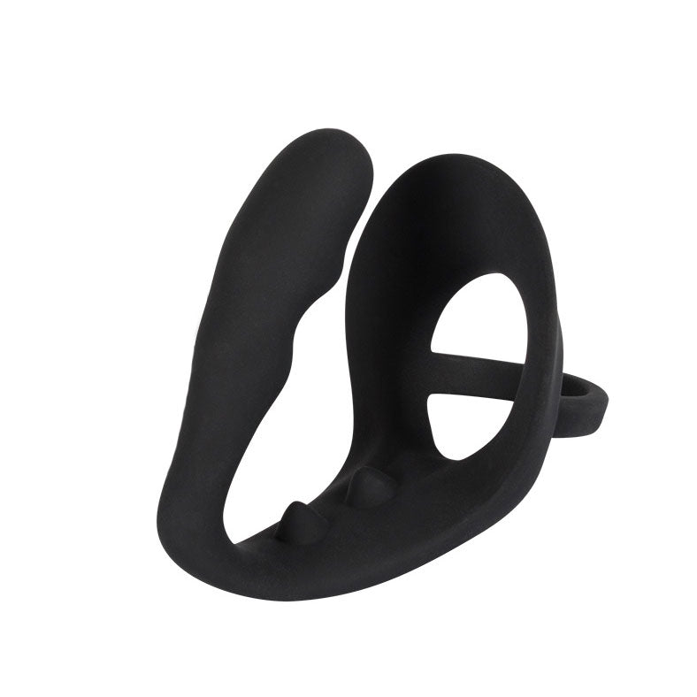 Black Velvets Cock Ring And Anal Plug - Eroticon Ltd