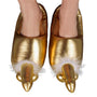 Golden Penis Slippers - Eroticon Ltd