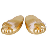Golden Penis Slippers - Eroticon Ltd