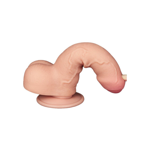 Lovetoy Sliding Easy Bend Skin Dildo 7 Inch - Eroticon Ltd