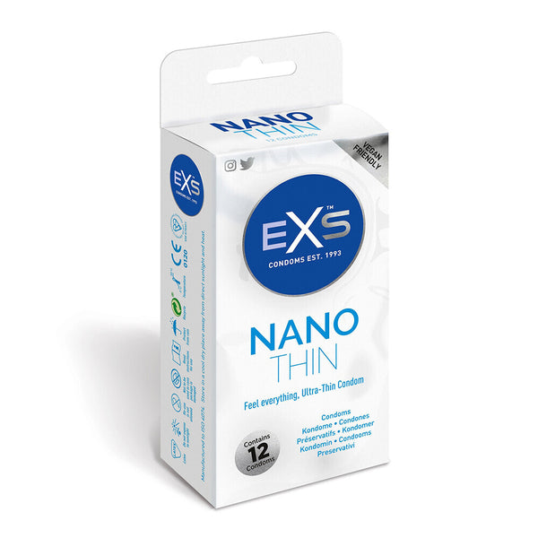 EXS Nano Thin Condom 12 Pack - Eroticon Ltd