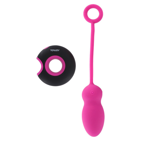 ToyJoy Caresse Embrace 1 Remote Control Egg Pink - Eroticon Ltd