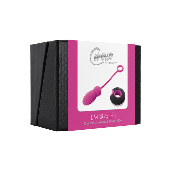 ToyJoy Caresse Embrace 1 Remote Control Egg Pink - Eroticon Ltd