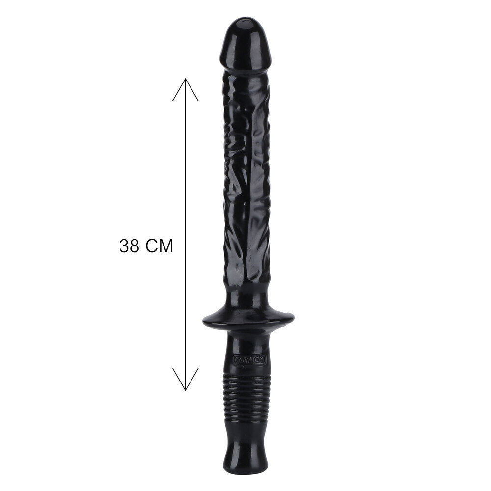 ToyJoy The Manhandler 14.5 Inch Black - Eroticon Ltd
