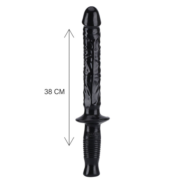 ToyJoy The Manhandler 14.5 Inch Black - Eroticon Ltd