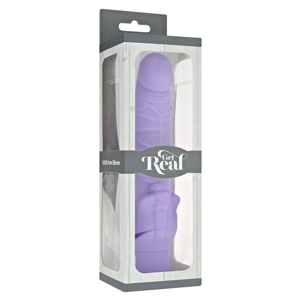ToyJoy Get Real Classic Stim Vibrator Purple - Eroticon Ltd