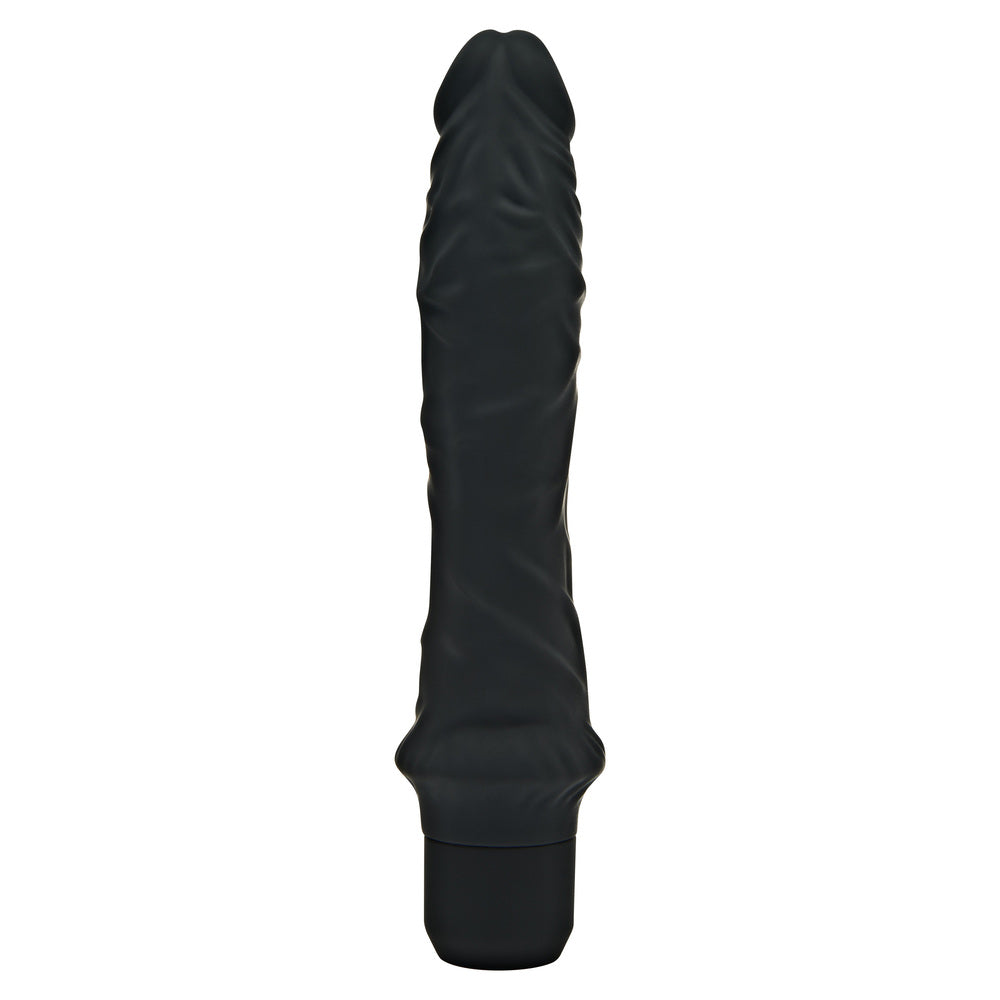 ToyJoy Get Real Classic Silicone Vibrator Black - Eroticon Ltd