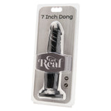 ToyJoy Get Real 7 Inch Dong Black - Eroticon Ltd