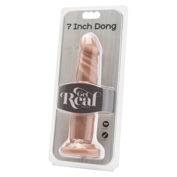 ToyJoy Get Real 7 Inch Dong Flesh Pink - Eroticon Ltd