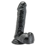 ToyJoy Get Real 7 Inch Dong With Balls Black - Eroticon Ltd