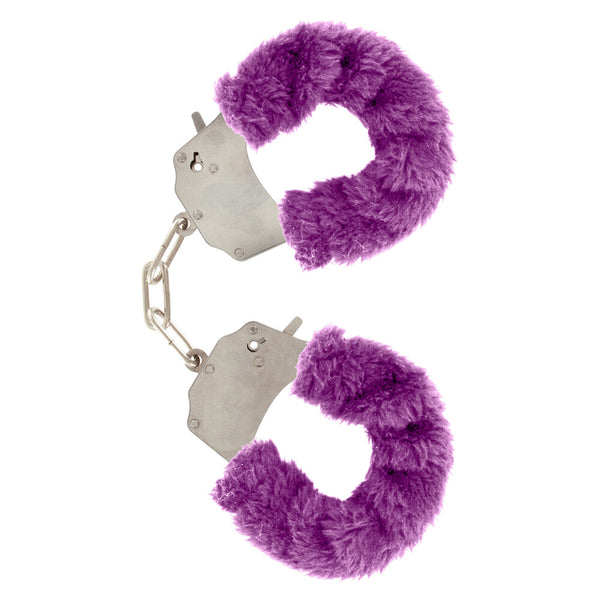 ToyJoy Furry Fun Wrist Cuffs Purple - Eroticon Ltd