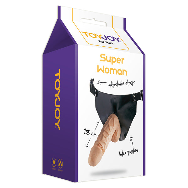 ToyJoy Super Woman Strap On Dildo - Eroticon Ltd