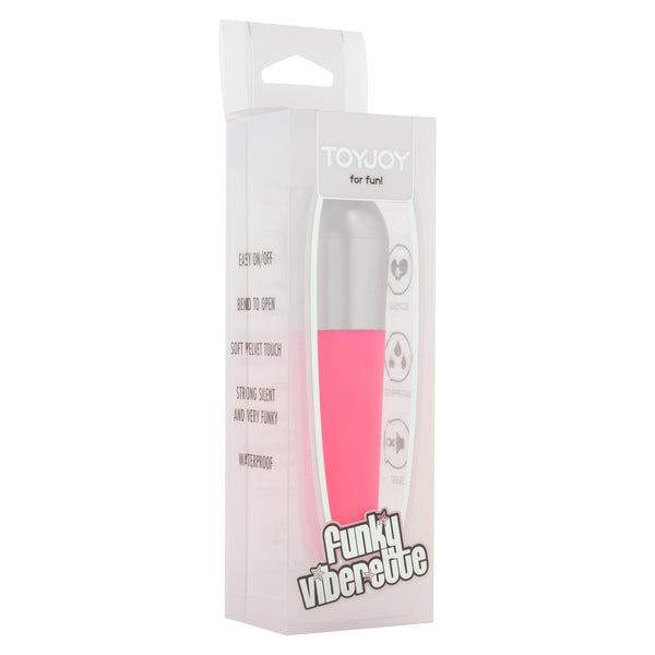 ToyJoy Funky Viberette Mini Vibrator Pink - Eroticon Ltd