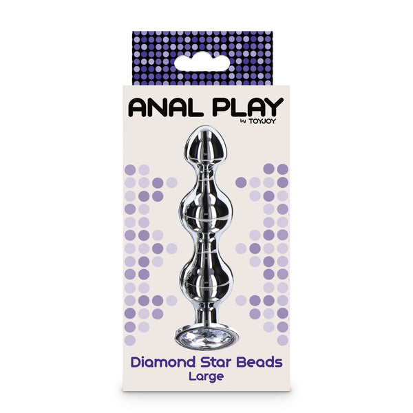 Diamond Star Beads Large - Eroticon Ltd