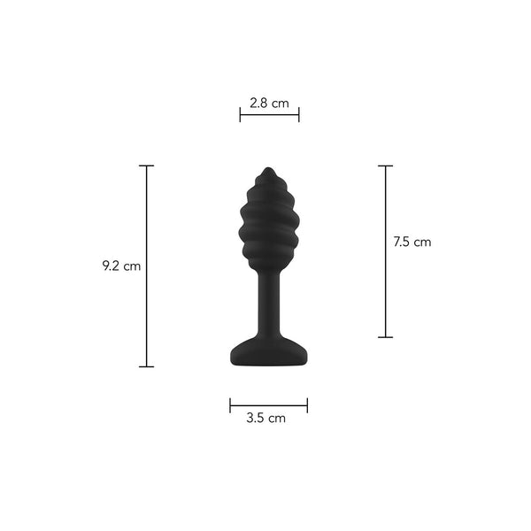 ToyJoy Anal Play Swirl Anal Plug - Eroticon Ltd