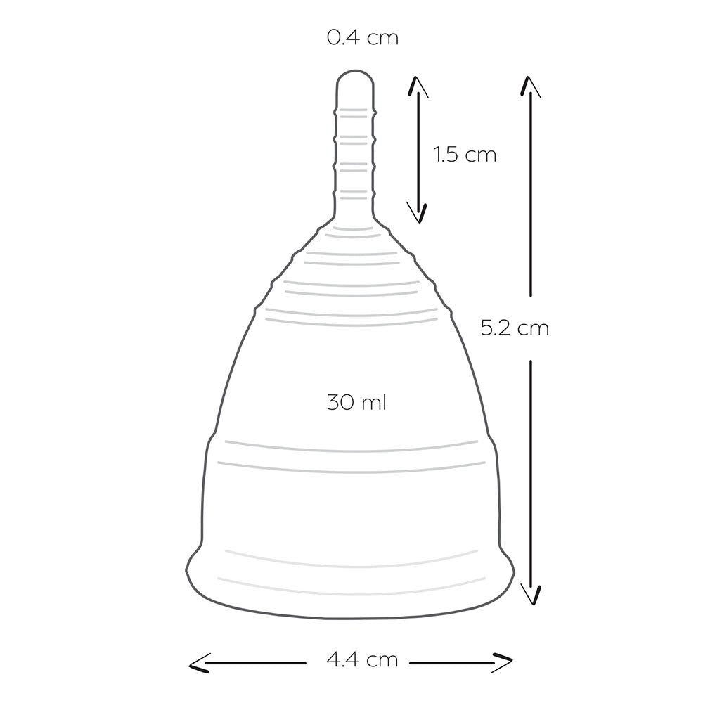Mae B Intimate Health 2 Large Menstrual Cups - Eroticon Ltd