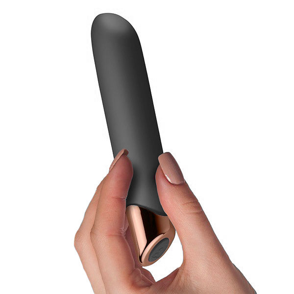 Rocks Off Chaiamo Black Rechargeable Vibrator - Eroticon Ltd
