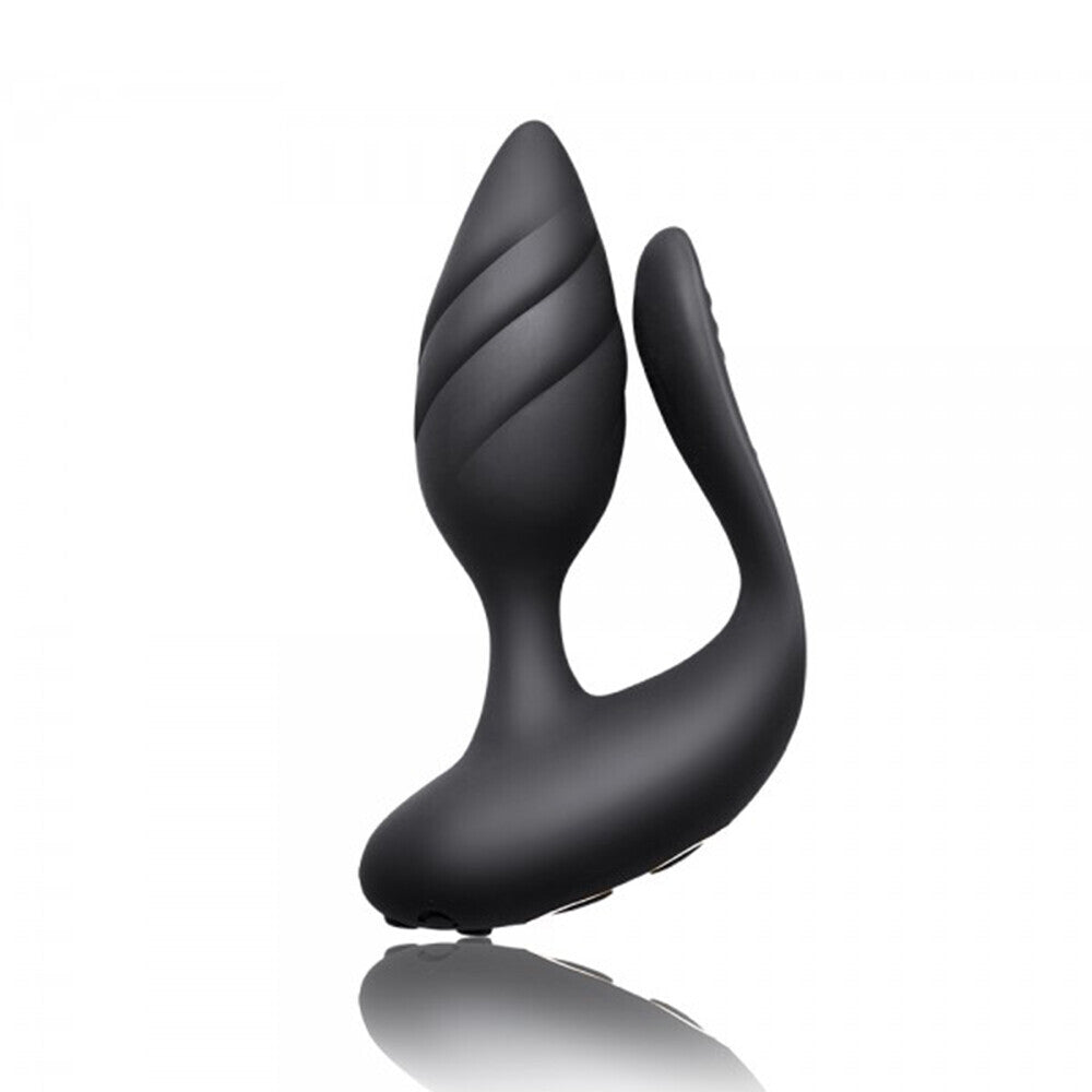 Rocks Off Cocktail Remote Control Couples Vibe Black - Eroticon Ltd