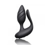 Rocks Off Cocktail Remote Control Couples Vibe Black - Eroticon Ltd