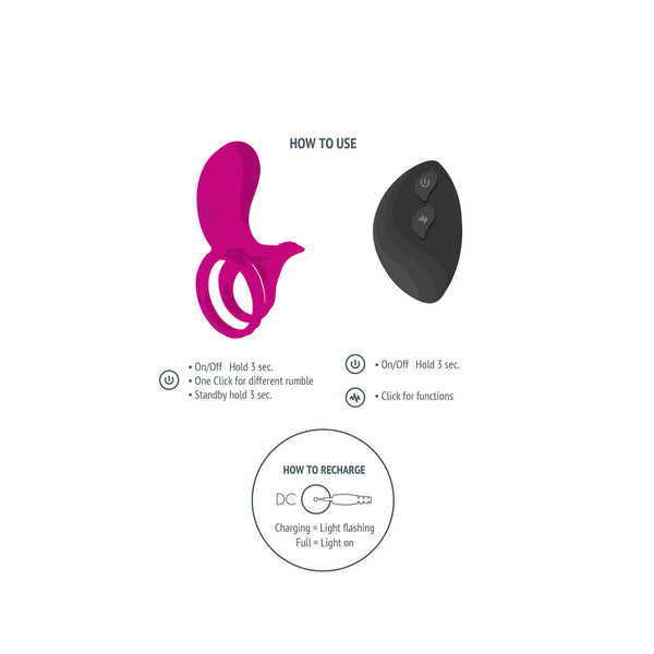 Xocoon Couples Stimulator Ring - Eroticon Ltd