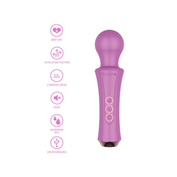 Xocoon The Personal Wand Purple - Eroticon Ltd