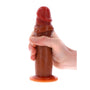 ToyJoy Get Real Silicone Foreskin Dong 7.5 Inch - Eroticon Ltd
