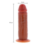 ToyJoy Get Real Silicone Foreskin Dong 7.5 Inch - Eroticon Ltd