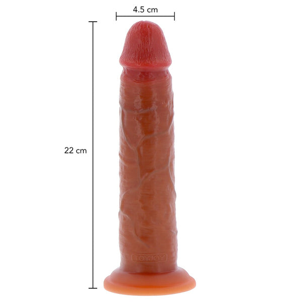 ToyJoy Get Real Silicone Foreskin Dong 8.5 Inches - Eroticon Ltd