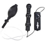 Zepplin Unisex Inflatable Vibrating Anal Wand Black - Eroticon Ltd