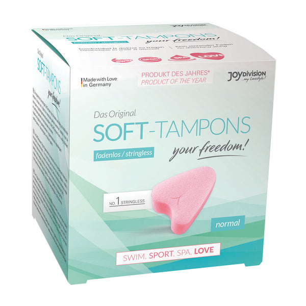 Stringless Original Soft Tampons Normal 3 Pieces - Eroticon Ltd