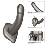 The Royal UltraSoft Set Crotchless Strap On With GProbe - Eroticon Ltd