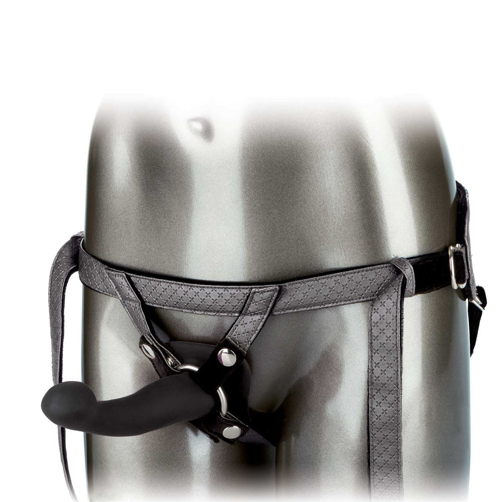 The Royal Vibrating Set Crotchless Strap On Plus Vibrating Probe - Eroticon Ltd