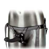 The Royal Vibrating Set Crotchless Strap On Plus Vibrating Probe - Eroticon Ltd