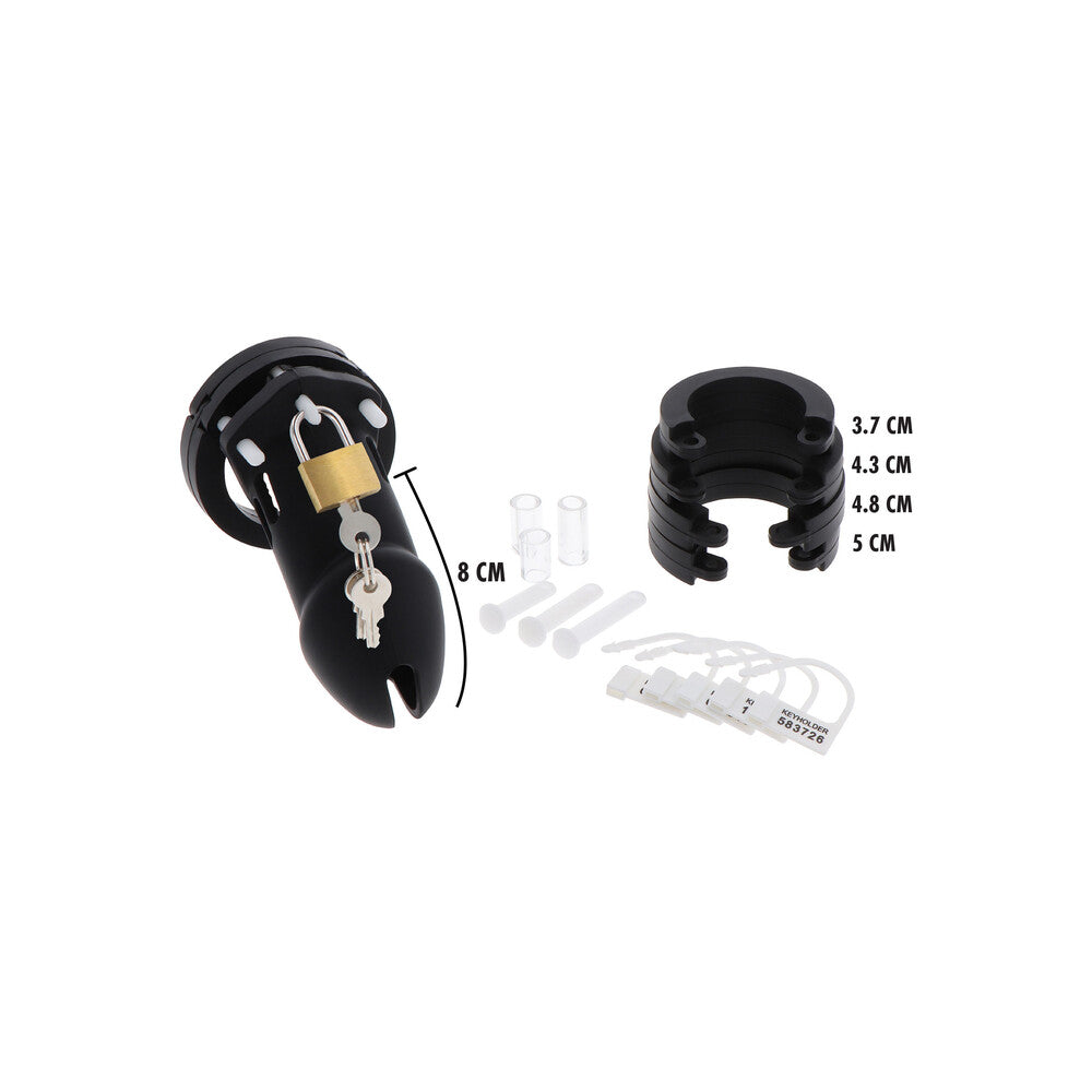 Hidden Desire Extreme Chastity Silicone Cock Cage - Eroticon Ltd