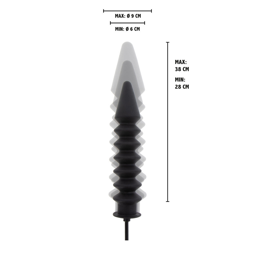 Hidden Desire Extreme Expert Inflatable Ribbed Plug - Eroticon Ltd