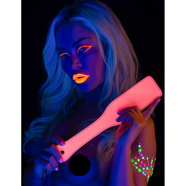 Taboom Glow In The Dark Paddle Pink - Eroticon Ltd