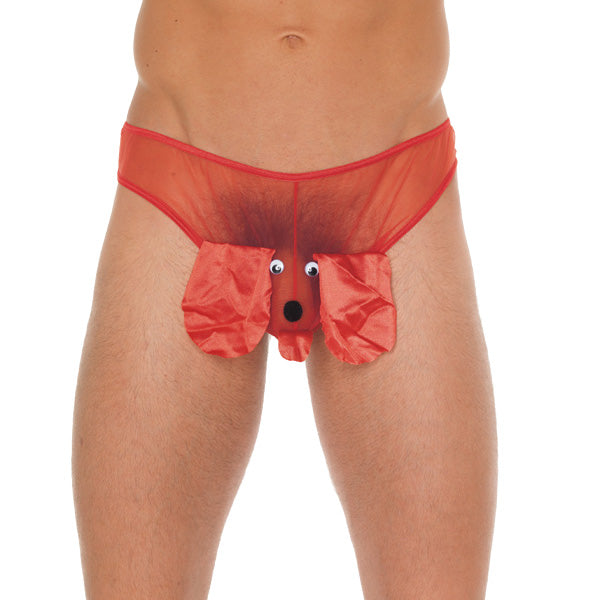 Mens Red Animal Pouch - Eroticon Ltd