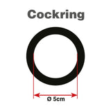 Mens Leather Adjustable Harness With Cock Ring - Eroticon Ltd