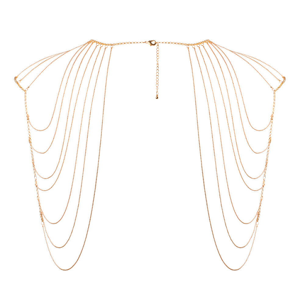 Bijoux Indiscrets Magnifique Shoulder Jewellery Gold - Eroticon Ltd
