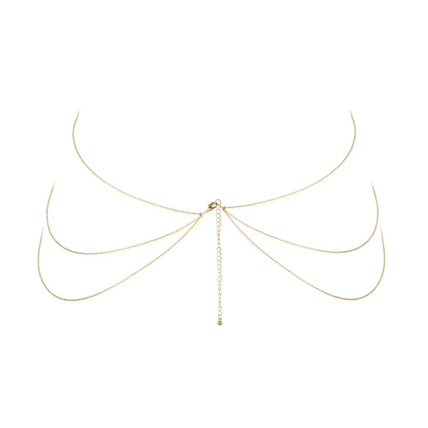 Bijoux Indiscrets Magnifique Body Chain Gold - Eroticon Ltd